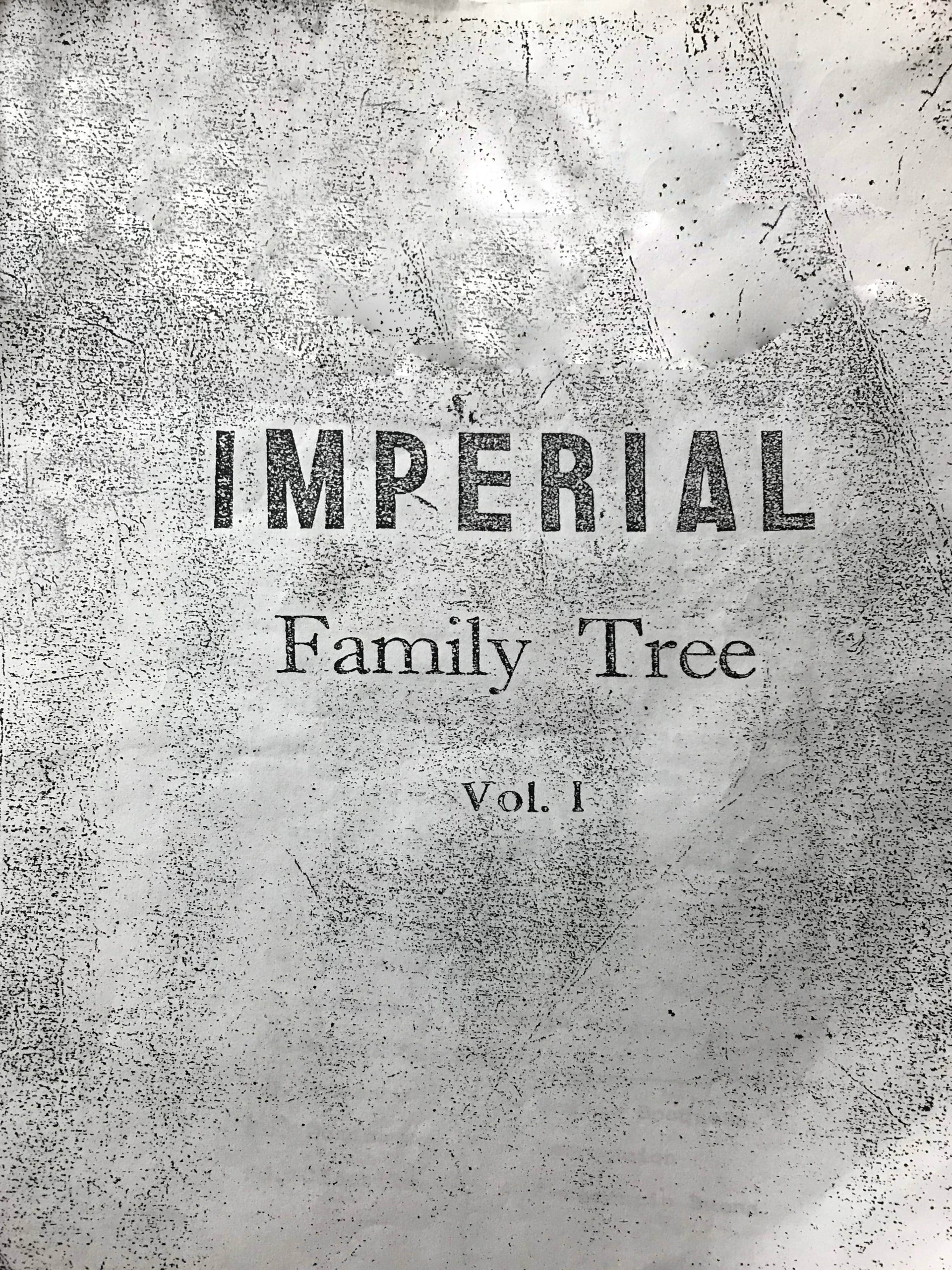 Imperial family tree by Luis G. Dato