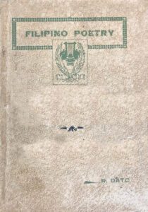 Filipino Poetry by Rodolfo Dato