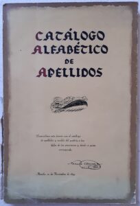 1472px Catalogo Alfabetico de Apellidos 2 THE TOWN OF BAAO HISTORY